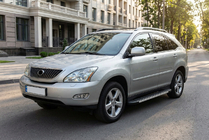 Lexus RX 2003–2009 Bočné nášľapy Duru (2 ks, hliník) fotografia 1