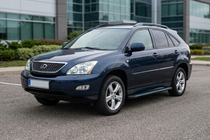 Lexus RX 2003–2009 Bočné nášľapy Maya Blue (2 ks, hliník) fotografia 1