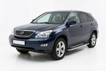 Lexus RX 2003–2009 Bočné nášľapy Maydos V2 (2 ks, hliník) fotografia 1