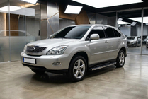 Lexus RX 2003–2009 Bočné nášľapy BlackLine (2 ks, hliník) fotografia 1