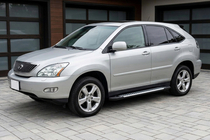 Lexus RX 2003–2009 Bočné prahy Line (2 ks, hliník) fotografia 1