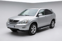 Lexus RX 2003–2009 Bočné nášľapy Sunrise (2 ks, hliník) fotografia 1