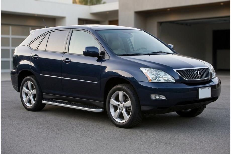 Lexus RX 2003–2009 Bočné prahy Tayga Grey (2 ks, hliník) Image