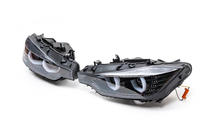 BMW rad 3 F30/F31 2012–2019 Xenónové predné svetlomety s LED obrysovým svetlom 2012-2015 (2 ks) Čierna fotografia 5