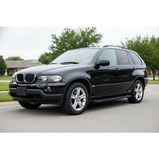 Allmond Black bočné nášľapy (2 ks, hliník) BMW X5 E53 1999–2006 fotografia 1