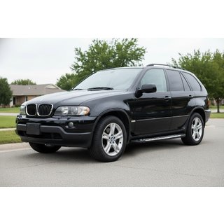 Bočné prahy Line (2 ks, hliník) BMW X5 E53 1999–2006 fotografia 1