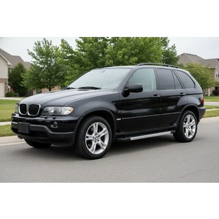 Bočné prahy RedLine (2 ks, hliník) BMW X5 E53 1999–2006 fotografia 1