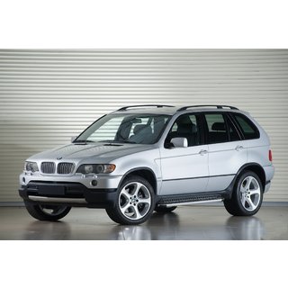 Bočné nášľapy Tayga Grey (2 ks, hliník) BMW X5 E53 1999–2006 fotografia 1