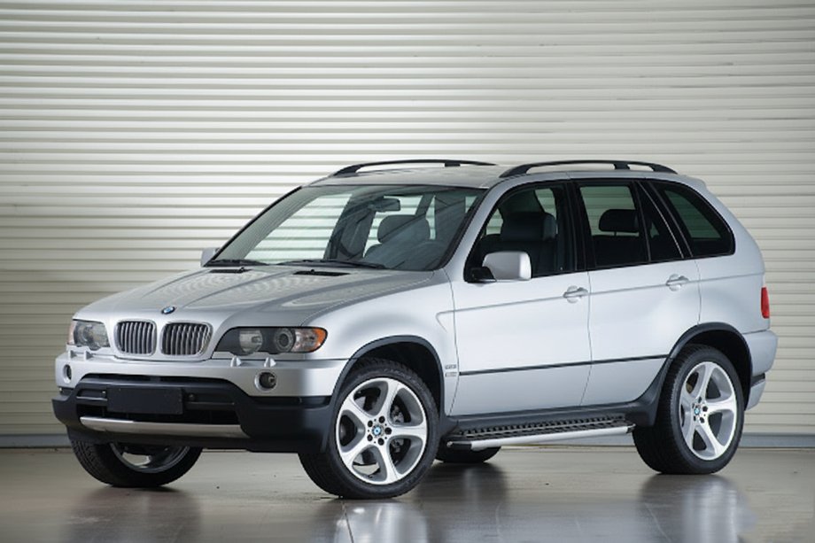 BMW X5 E53 1999–2006 Bočné nášľapy Tayga Grey (2 ks, hliník) Image