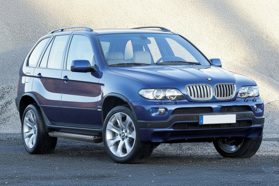 BMW X5 E53 1999–2006 Vision New Black bočné prahy (2 ks, hliník) Image