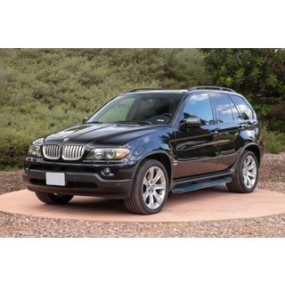 Bočné nášľapy Maya Blue (2 ks, hliník) BMW X5 E53 1999–2006 fotografia 1