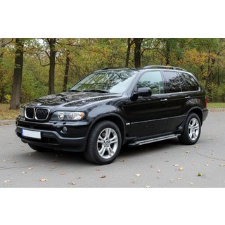 Bočné prahy Rainbow (2 ks, hliník) BMW X5 E53 1999–2006 fotografia 1