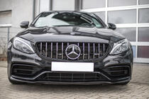 Mercedes C-сlass W205 2014–2021 Predná maska Panamericana GT (pre originálny C63 AMG) 2014-2018, bez kamery fotografia 1