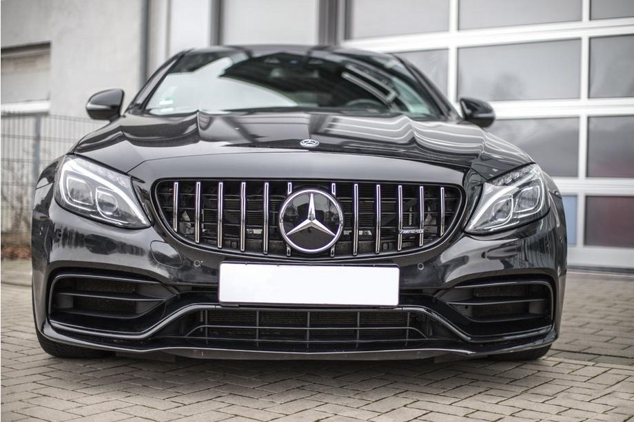 Mercedes C-сlass W205 2014–2021 Predná maska Panamericana GT (pre originálny C63 AMG) 2014-2018, bez kamery Image