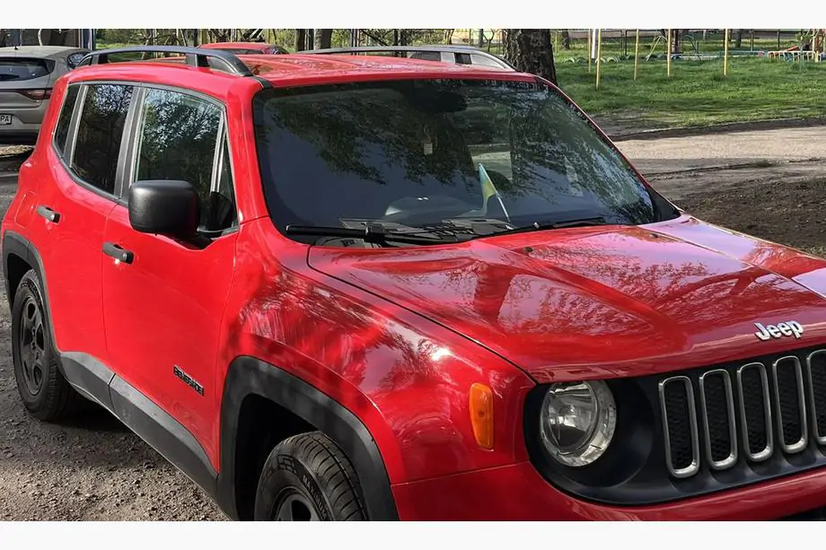 Jeep Renegade 2014– Strešné lyžiny Skyport (matná čierna) Image