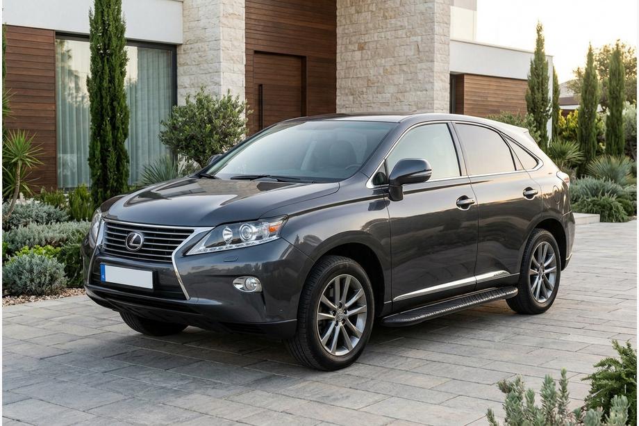 Lexus RX 2009–2015 Bosphorus Black bočné nášľapy (2 ks, hliník) Image