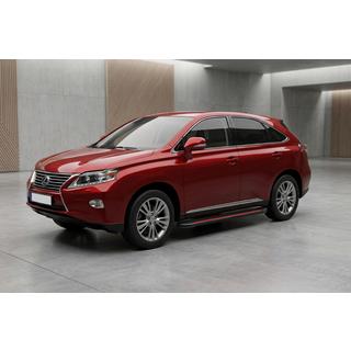 Bočné nášľapy Maya Red (2 ks, hliník) Lexus RX 2009–2015 fotografia 1