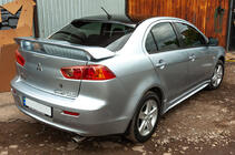 Mitsubishi Lancer X 2008– Spojler zadného okna Sedan (ABS) fotografia 6