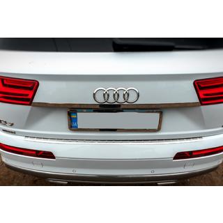 Nerezová lišta na zadný nárazník Carmos (nerez) Audi Q7 2015–2026 fotografia 4