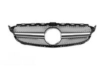 Mercedes C-class W205 2014–2021 Predná maska AMG Silver (pre Avantgarde/AMG-Line/C43 AMG) fotografia 7
