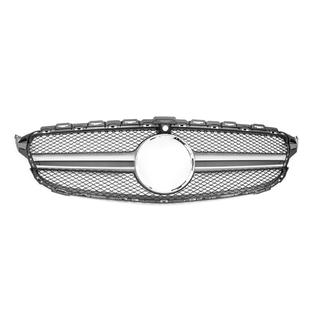Predná maska AMG Silver (pre Avantgarde/AMG-Line/C43 AMG) Mercedes C-сlass W205 2014–2021 fotografia 2