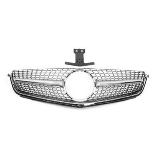 Predná maska Diamond Silver (pre C63) Mercedes trieda C W204 2007–2015 fotografia 1