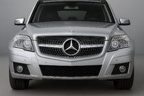 Mercedes GLK class X204 2008–2015 Predná maska Diamond Silver (2009-2012) fotografia 1