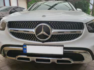 Mercedes GLC X253 2015–2022 Predná maska Diamond Silver (pre Base 2019-2022) fotografia 1