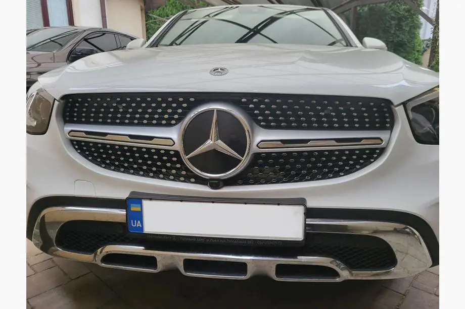 Mercedes GLC X253 2015–2022 Predná maska Diamond Silver (pre Base 2019-2022) Image