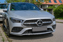 Mercedes CLA C118 2019– Predná maska Diamond Silver (pre 2019-2022) fotografia 1