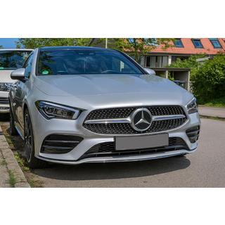 Predná maska Diamond Silver (pre 2019-2022) Mercedes CLA C118 2019– fotografia 1