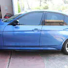 BMW rad 3 F30/F31 2012–2019 Kryty prahov EuroCap (pre M-Sport prahy, čierny lesklý) fotografia 7
