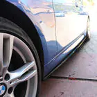 BMW rad 3 F30/F31 2012–2019 Kryty prahov EuroCap (pre M-Sport prahy, čierny lesklý) fotografia 9