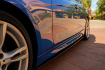 BMW rad 3 F30/F31 2012–2019 Kryty prahov EuroCap (pre M-Sport prahy, čierny lesklý) fotografia 3
