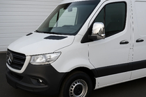 Mercedes Sprinter W907/W910 2018– Kryty spätných zrkadiel (2 ks, ABS) fotografia 1