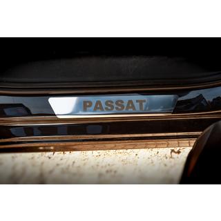 Nástupné lišty Carmos V1 (4 ks, nerez) Volkswagen Passat B7 2012–2015 fotografia 4