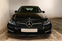 Mercedes trieda C W204 2007–2015 Predná maska chladiča Diamond Silver fotografia 3