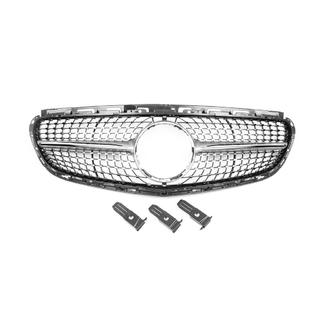 Predná maska chladiča Diamond Silver (pre Avantgarde a AMG-Line, 2013-2016) Mercedes E-сlass W212 2009–2016 fotografia 2