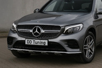Mercedes GLC X253 2015–2022 Predná maska Diamond Silver (2015-2019) S miestom pre kameru fotografia 1