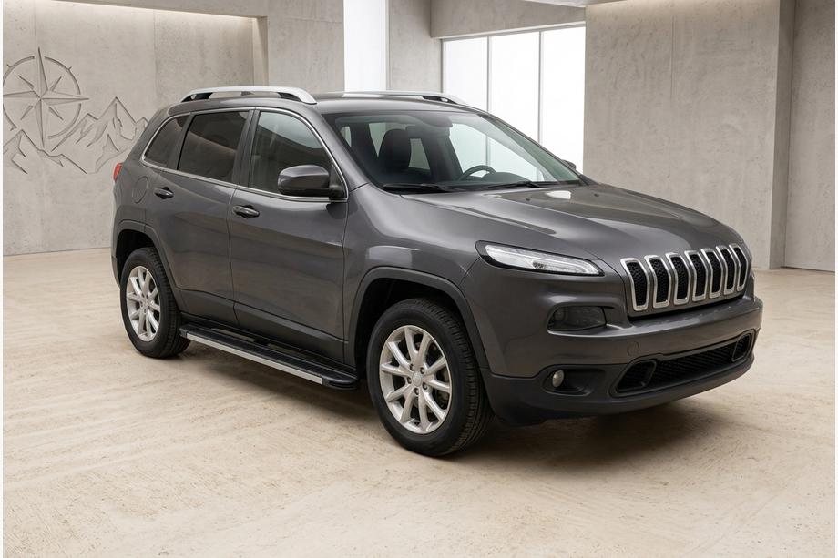Jeep Cherokee KL 2013– Bočné nášľapy Maya V1 (2 ks, hliník) Image