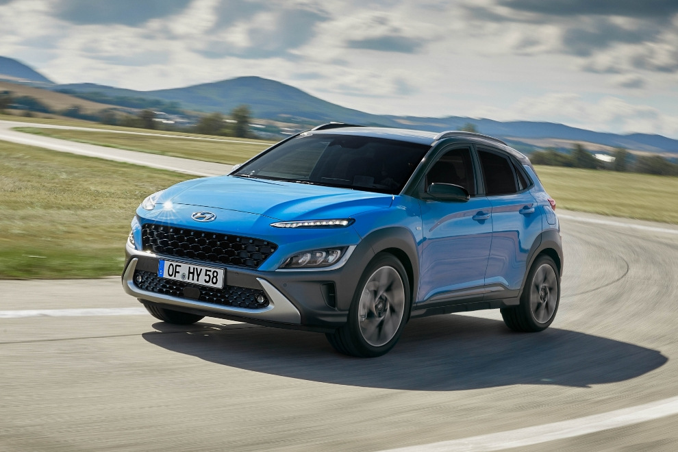 Modernizovaný kompaktný crossover Hyundai Kona