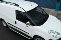 Opel Combo 2012–2018 Nerezové chrómové kryty spätných zrkadiel (2 ks) OmsaLine – talianska nehrdzavejúca oceľ fotografia 5