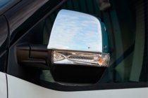Opel Combo 2012–2018 Nerezové chrómové kryty spätných zrkadiel (2 ks) OmsaLine – talianska nehrdzavejúca oceľ fotografia 9