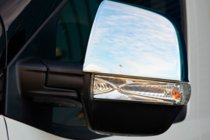 Opel Combo 2012–2018 Nerezové chrómové kryty spätných zrkadiel (2 ks) OmsaLine – talianska nehrdzavejúca oceľ fotografia 10