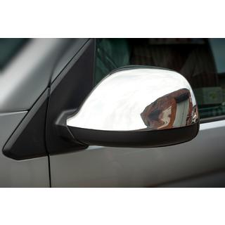 Kryty zrkadiel (2 ks, nerezová oceľ) Volkswagen T6 2015–2024 fotografia 2