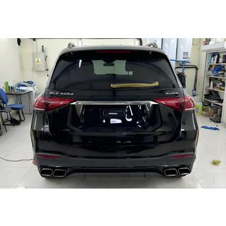 Zadný difúzor s koncovkami výfuku GLE63 Black (2018-2026) fotografia 2