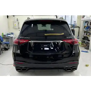 Zadný difúzor s koncovkami výfuku GLE63 Black (2018-2026) fotografia 2