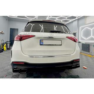 Zadný difúzor s koncovkami výfuku GLE63 Black (2018-2026) fotografia 4