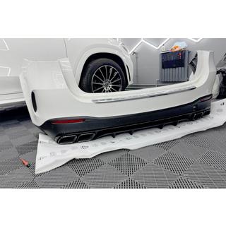 Zadný difúzor s koncovkami výfuku GLE63 Black (2018-2026) fotografia 3