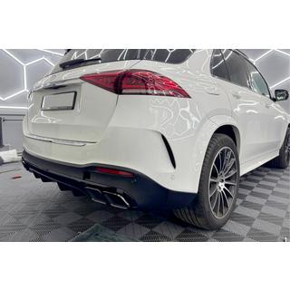 Zadný difúzor s koncovkami výfuku GLE63 Black (2018-2026) fotografia 1